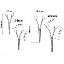 Easy Shrimp Eyes XS, 10-pack -FISKESPÖN Försäljningsbutik easy shrimp eyes xs bild
