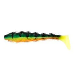 FOX RAGE Fox Spikey Shad 12cm, 1-pack -FISKESPÖN Försäljningsbutik fox spikey shad firetiger
