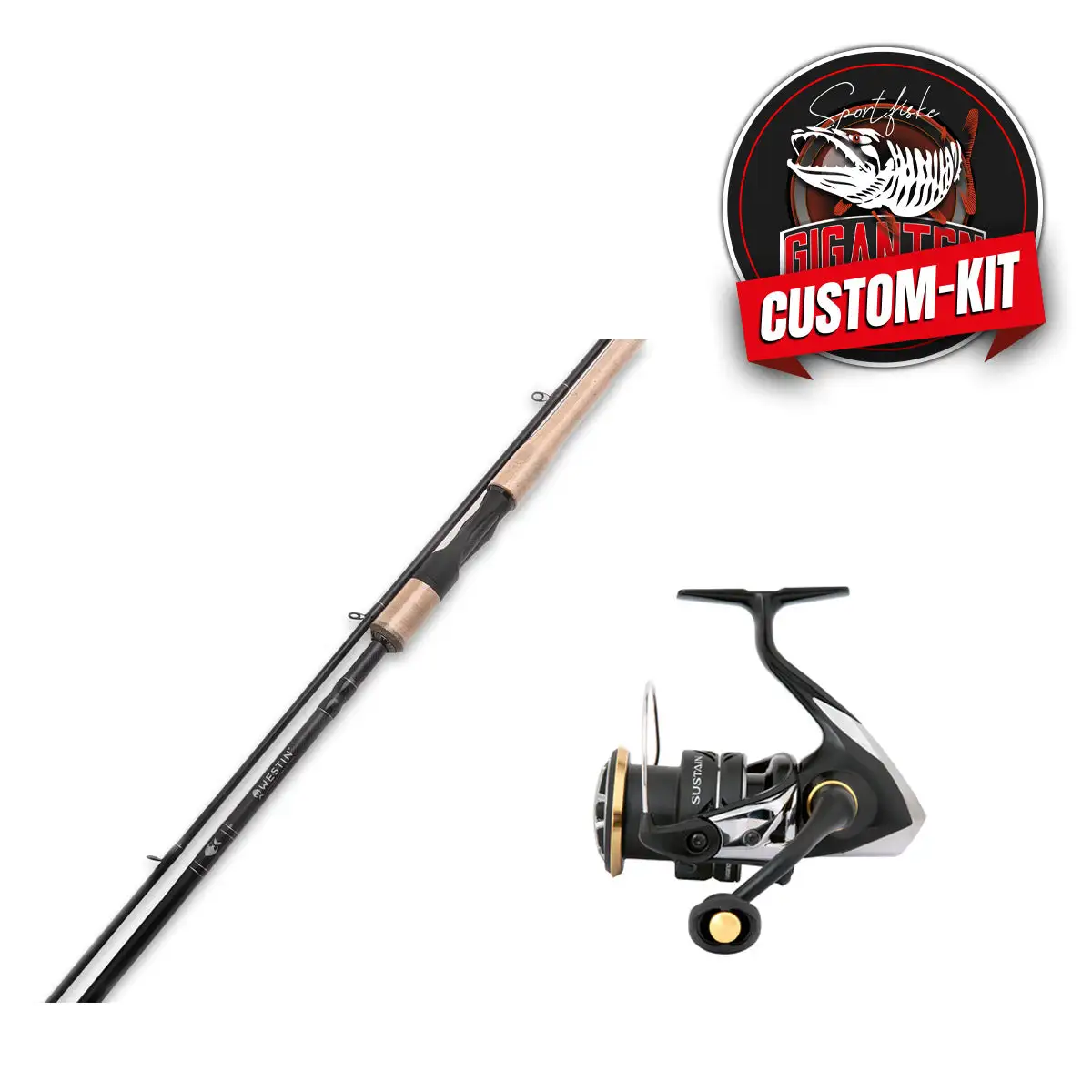 Giganten Tackle Seatrout Stick Havsöringscombo, Inkl Flätlina! 3 Giganten Tackle Seatrout Stick Havsöringscombo, Inkl Flätlina!