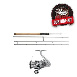 Giganten Tackle Parabellum Travel Havsöringscombo, Inkl Flätlina!