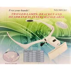 J:Son Förstorings Glasögon Med LED-Lampa