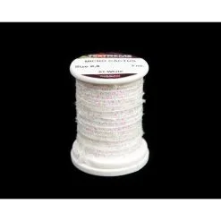 Textreme Micro Cactus Chenille, 0.8mm, 3 Meter -FISKESPÖN Försäljningsbutik micro cactus chenille white