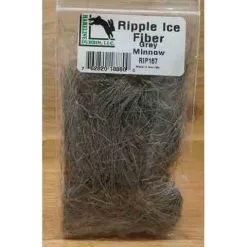 Hareline Ripple Ice Fiber -FISKESPÖN Försäljningsbutik ripple ice gray minnow
