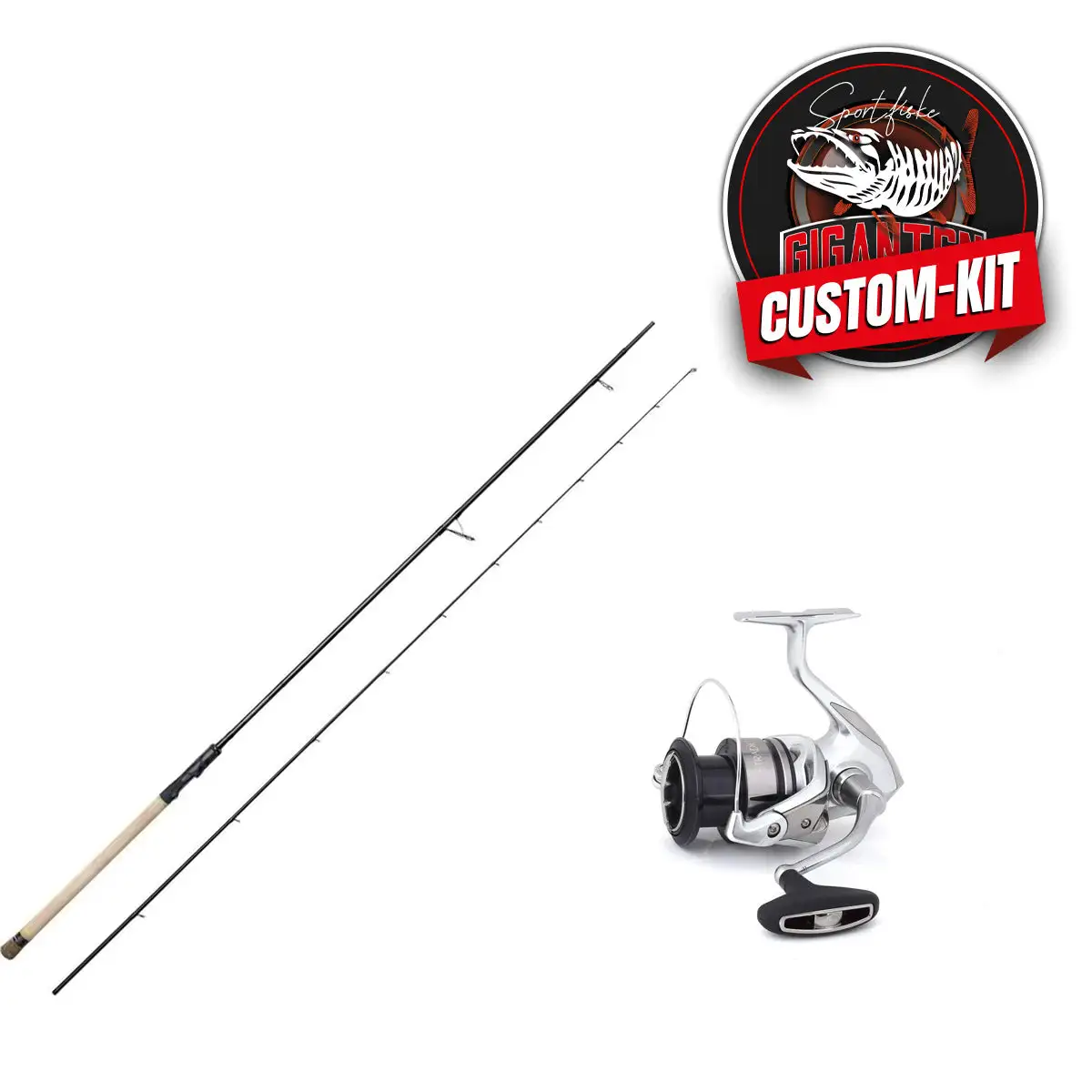 Giganten Tackle Salmonoid Havsöringscombo 2-del, Inkl Flätlina! 3 Giganten Tackle Salmonoid Havsöringscombo 2-del, Inkl Flätlina!