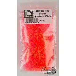 Hareline Ripple Ice Fiber -FISKESPÖN Försäljningsbutik shrimp pink