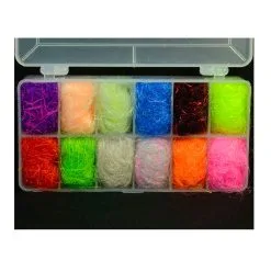 The Fly Co Spawn UV Mega Simi Seal Coastal UV Dubbing Dispenser