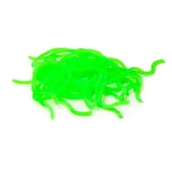 Hareline Casters Squirmito Worm -FISKESPÖN Försäljningsbutik squirmito worm fluo chartreuse
