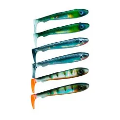Svartzonker McRubber Bass 8 Cm 6 Pack 15 Svartzonker McRubber Bass 8 Cm 6 Pack -FISKESPÖN Försäljningsbutik svartzonker mcrubber bass flash mix