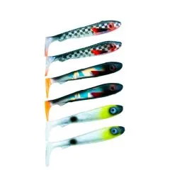 Svartzonker McRubber Bass 8 Cm 6 Pack 13 Svartzonker McRubber Bass 8 Cm 6 Pack -FISKESPÖN Försäljningsbutik svartzonker mcrubber bass overcast mix