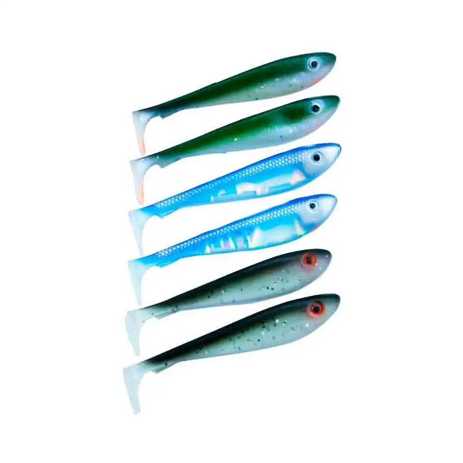 Svartzonker Mcrubber Shad 9cm, 6-pack 6 Svartzonker Mcrubber Shad 9cm, 6-pack - Bild 4