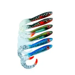 Svartzonker McRubber Tail 11 Cm 6-pack -FISKESPÖN Försäljningsbutik svartzonker mcrubber tail 11 cm clear sky