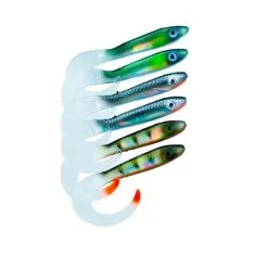 Svartzonker McRubber Tail 11 Cm 6-pack -FISKESPÖN Försäljningsbutik svartzonker mcrubber tail 11 cm flash