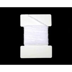 Textreme Round Chenille 2mm -FISKESPÖN Försäljningsbutik white