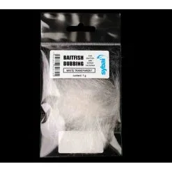 Sybai Baitfish Dubbing 1g -FISKESPÖN Försäljningsbutik white trans